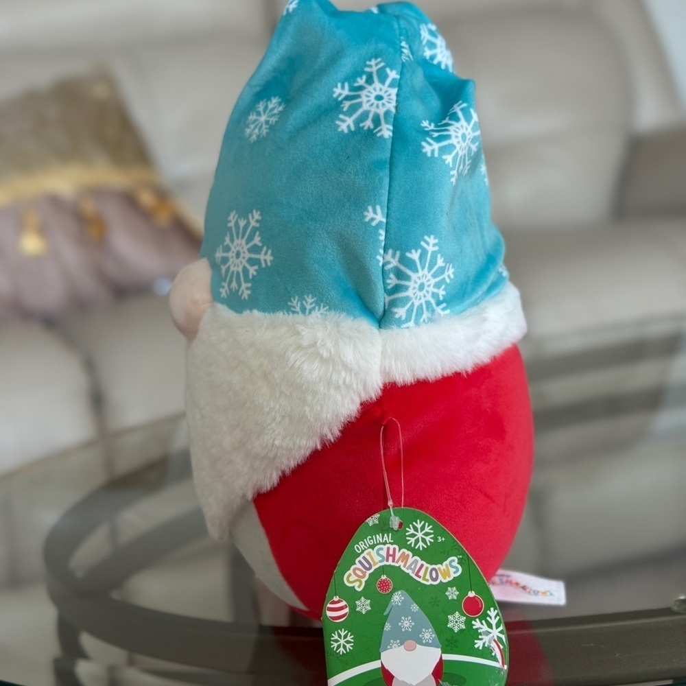 Squishmallows Gnome Plush with Blue Snowflake Hat - Picture 3 of 8